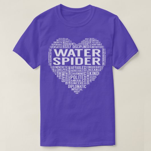 Wasserspinnenherz T-Shirt (Design vorne)