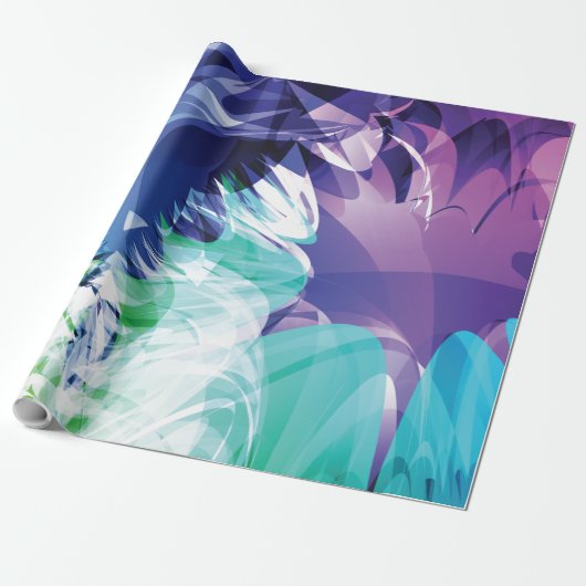 WASSERSPLASH GESCHENKPAPIER (Ungerollt)