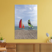 Wassersport | Cayo Santa Maria, Kuba Leinwanddruck (Insitu (Wohnzimmer))