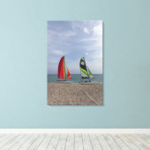 Wassersport | Cayo Santa Maria, Kuba Leinwanddruck (Insitu (Holzboden))