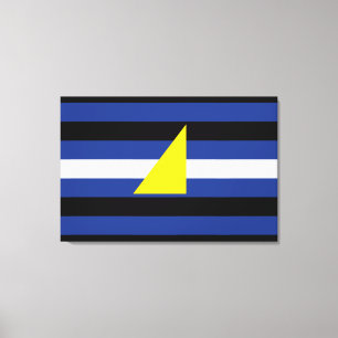 Wassersport-Stolzflagge Leinwanddruck