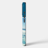 Wassersport Vertikales Foto Mit Monogramm Ocean Bl Case-Mate iPhone Hülle (Rückseite / Links)