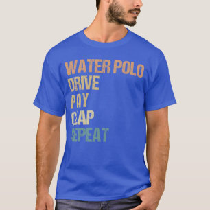 Wassersport Wasserball fahren zahlen klatschen wie T-Shirt