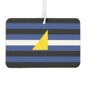 Wassersportflagge Autolufterfrischer (Rückseite)