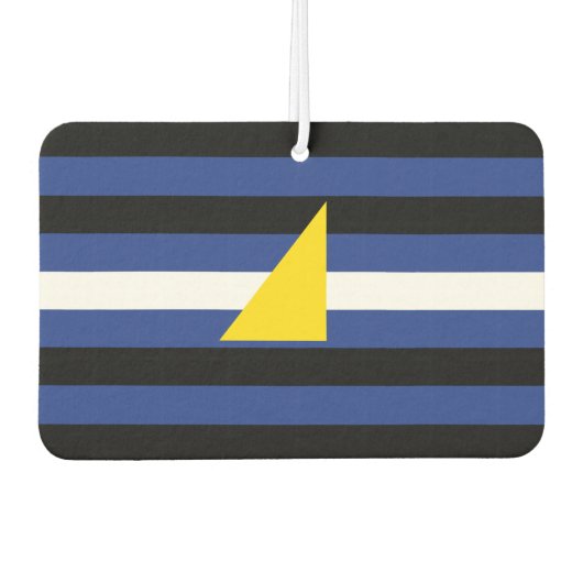 Wassersportflagge Autolufterfrischer (Vorderseite)