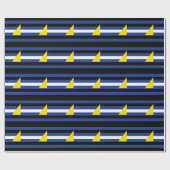 Wassersportflagge Geschenkpapier (Flach)
