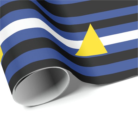 Wassersportflagge Geschenkpapier (Rolleneckpunkt)