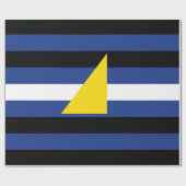 Wassersportflagge Geschenkpapier (Flach)