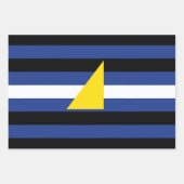 Wassersportflagge Geschenkpapier Set (Vorderseite 2)