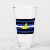 Wassersportflagge Glas (Vorderseite)