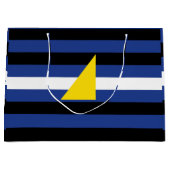 Wassersportflagge Große Geschenktüte (Vorderseite)