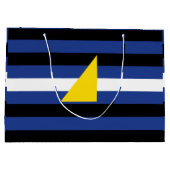 Wassersportflagge Große Geschenktüte (Rückseite)