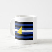 Wassersportflagge Kaffeetasse (Vorderseite Links)