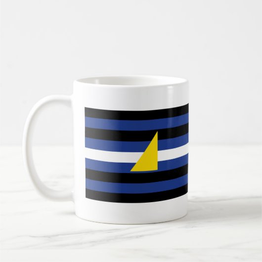 Wassersportflagge Kaffeetasse (Links)