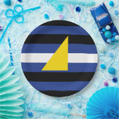 Wassersportflagge Pappteller (Party)