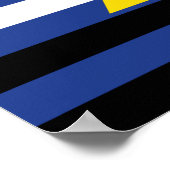 Wassersportflagge Poster (Ecke)