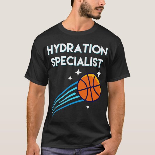 Wassersportspezialist Waterboy Basketball Manager T-Shirt (Vorderseite)