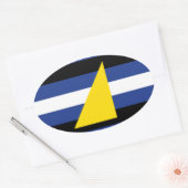 WASSERSPORTSTREIT OVALER AUFKLEBER (Umschlag)