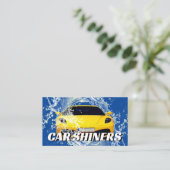 Wassersportwagen Visitenkarte (Stehend Vorderseite)