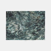 Wasserspritze in nah-up-Fotografie Fleecedecke (Vorderseite (Horizontal))