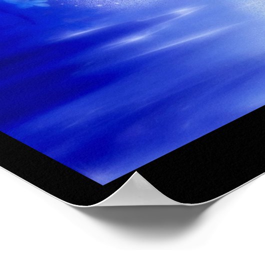 Wasserspritze Poster (Ecke)