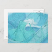 Wasserspritze Postkarte (Vorne/Hinten)