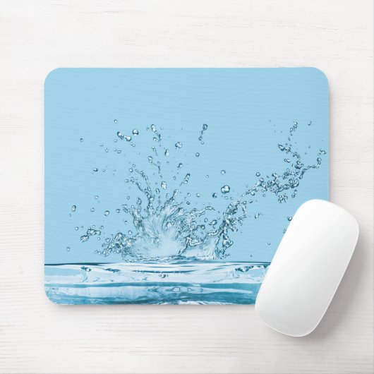 Wasserspritzer Abstrakt Mousepad (Mit Mouse)
