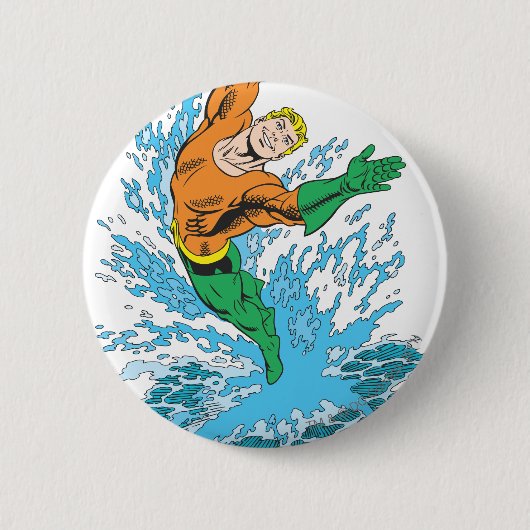 Wassersprünge in der Waage Button (Vorderseite)