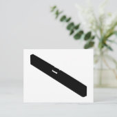 Wasserstand Postkarte (Stehend Vorderseite)