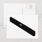 Wasserstand Postkarte (Vorne/Hinten)