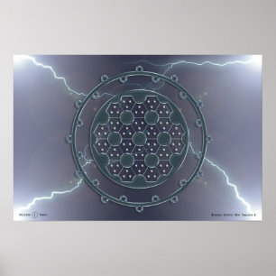 Wasserstoff-5-Isotopenmasssimulator II Poster