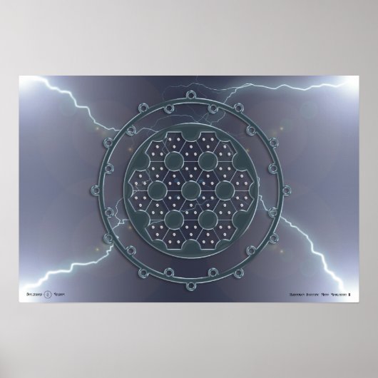 Wasserstoff-5-Isotopenmasssimulator II Poster (Vorne)