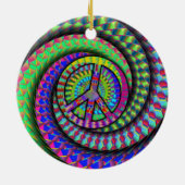 Wasserstoff-Brennstoffzelle u. Friedensgewundene Keramik Ornament (Hinten)