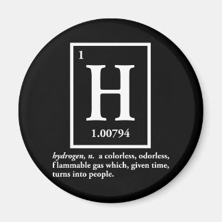 Wasserstoff - ein Gas, das zu Menschen wird Magnet