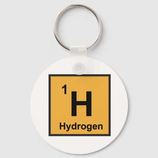 Wasserstoff-Schlüsselanhänger Schlüsselanhänger (Vorderseite)