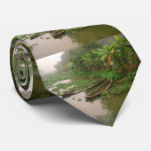 Wasserstraße in Vietnam Krawatte (Gerollt)