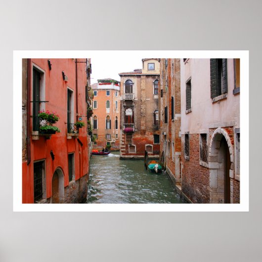 Wasserstraße Poster (Vorne)