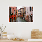 Wasserstraße Poster (Küche)