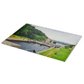 Wasserstraße Rideau Canal. Jetzt kaufen Schneidebrett (Ecke)