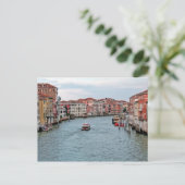 Wasserstraße von Venedig Postkarte (Stehend Vorderseite)
