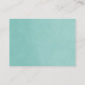 Wasserstring Lights Hochzeitsrichtung einfügen Begleitkarte (Rückseite)