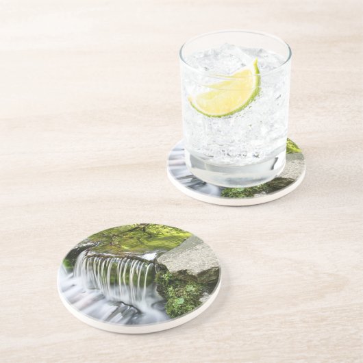 Wasserstrom-Untersetzer Getränkeuntersetzer (Seite)