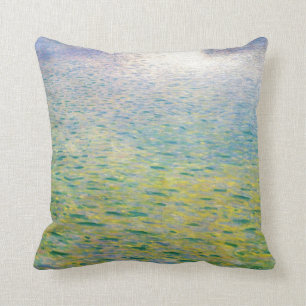 Wassersymbolismus, der durch Gustav Klimt paiting Kissen