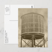 Wassertank Postkarte (Vorne/Hinten)