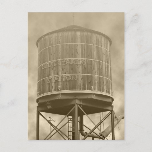 Wassertank Postkarte (Vorderseite)