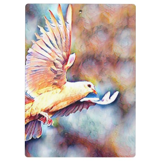 Wassertaube Klemmbrett (Rückseite)