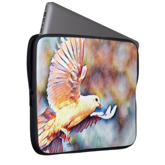 Wassertaube Laptopschutzhülle (Vorne Rechts)