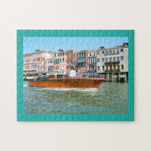 Wassertaxi in Venedig Puzzle