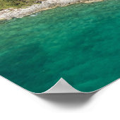 Wassertaxi nach Harbour Island, Bahamas Poster (Ecke)