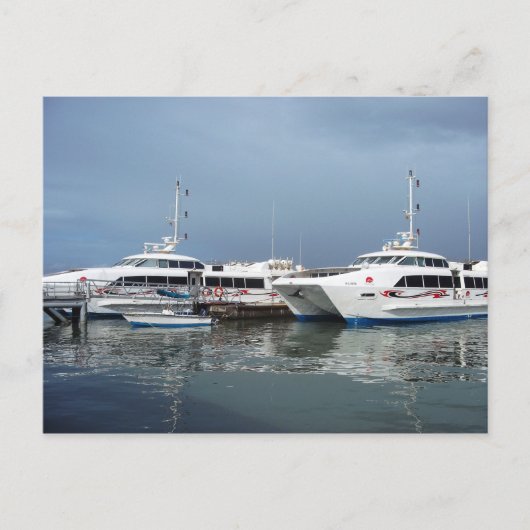 Wassertaxi Terminal, San Fernando, Trinidad Postkarte (Vorderseite)